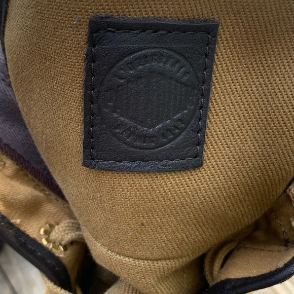 Palladium pampa peloton zip boots women's DULL GLD/AFTERDRK 93489-233-M Size 10 - Picture 9 of 12